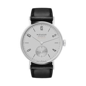 Nomos Glashütte Unisexuhr Tangente neomatik platingrau 189