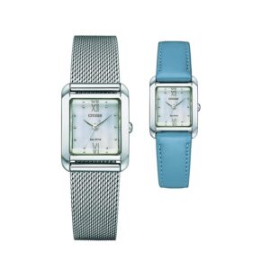 Citizen Uhren-Set inkl. Wechselarmband Elegant Eco-Drive EW5590-62A